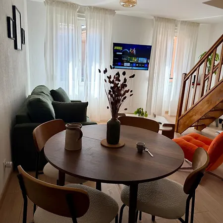 Lägenhet Le Duplex De La Bibliotheque - Velos Friendly- Centre Historique Et Proche Europa-park Sélestat